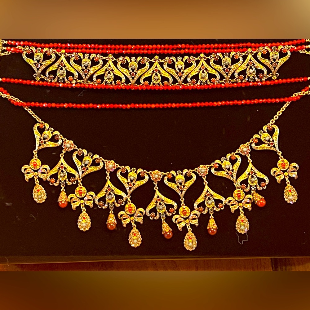 Heidi Daus Seductive Fantasy Multicolor Necklace Choker